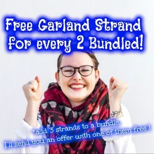 Free Garland Strand ❤️🔥Bundle With 2 Other Items